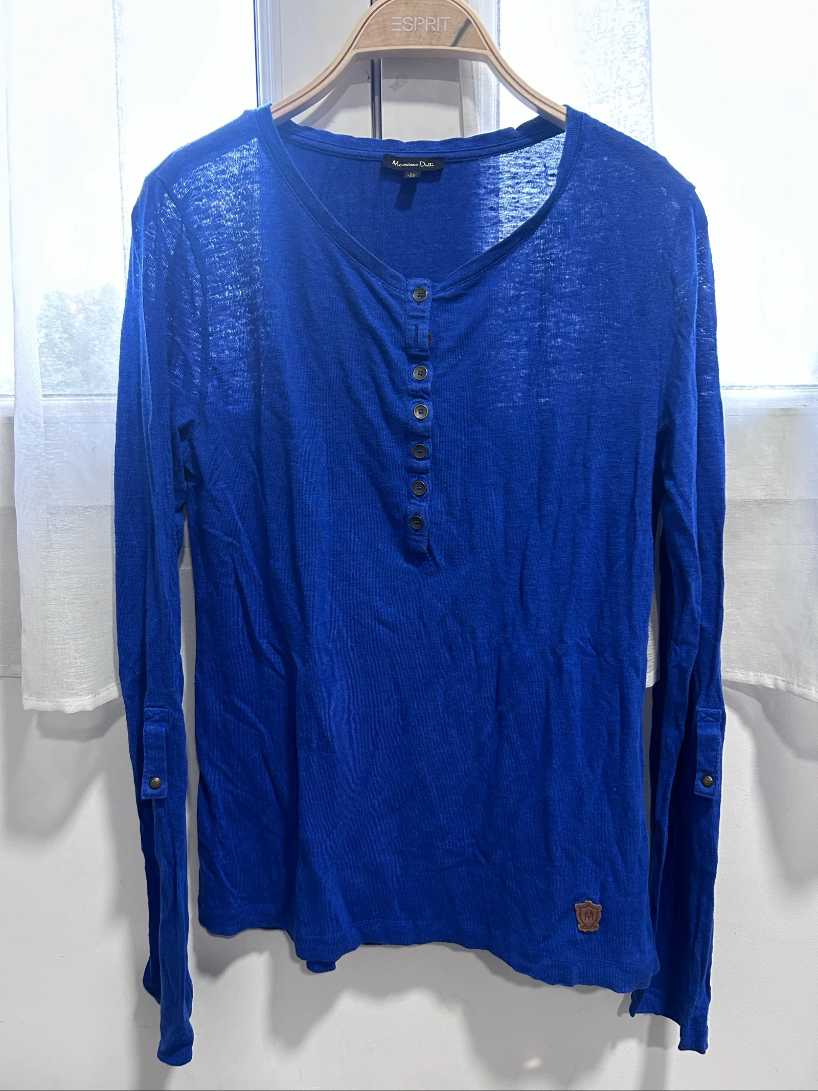 Camiseta Azul Massimo Dutti